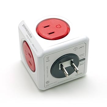 まとめ売り アロカコ 赤 レッド 電源タップ 5個口 便利 直差し コンセント まとめ売り アロカコ 赤 レッド 電源タップ 5個口 便利 直差し